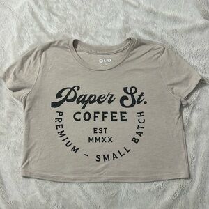 Paper St. Coffee crop t-shirt - small